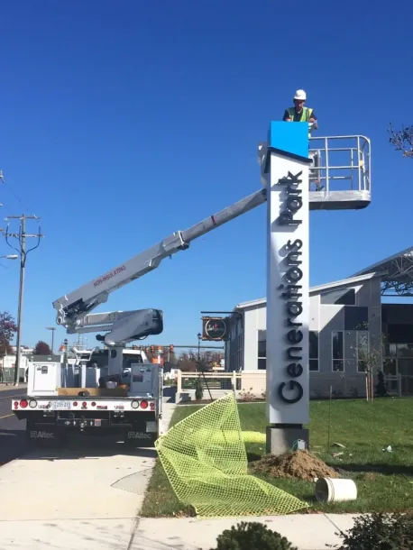 Electric Wall Signs