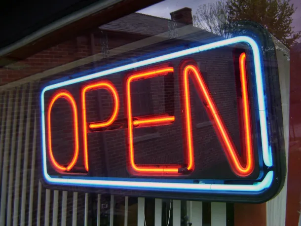 Electric wall signs